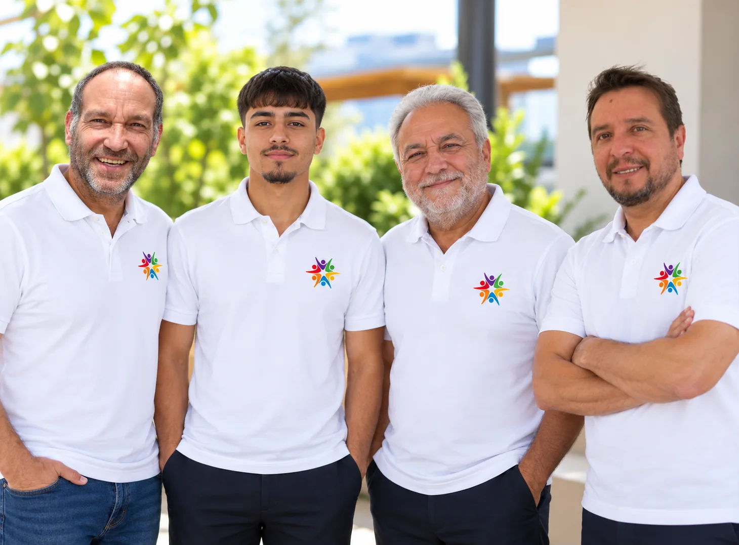 Equipo de Tu Cuerpo Siente reunido al aire libre